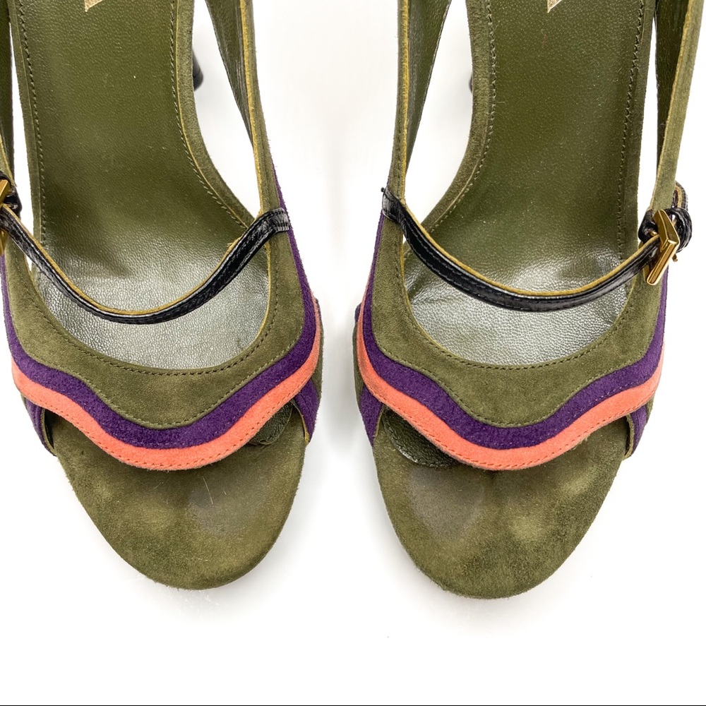 Prada Fairytale Collection Color Block Stilettos - image 7